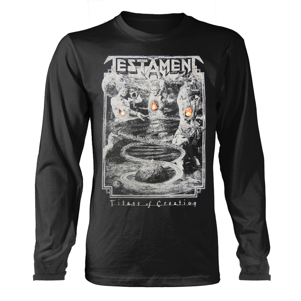Een foto van een TESTAMENT Lange Mouw T-Shirt