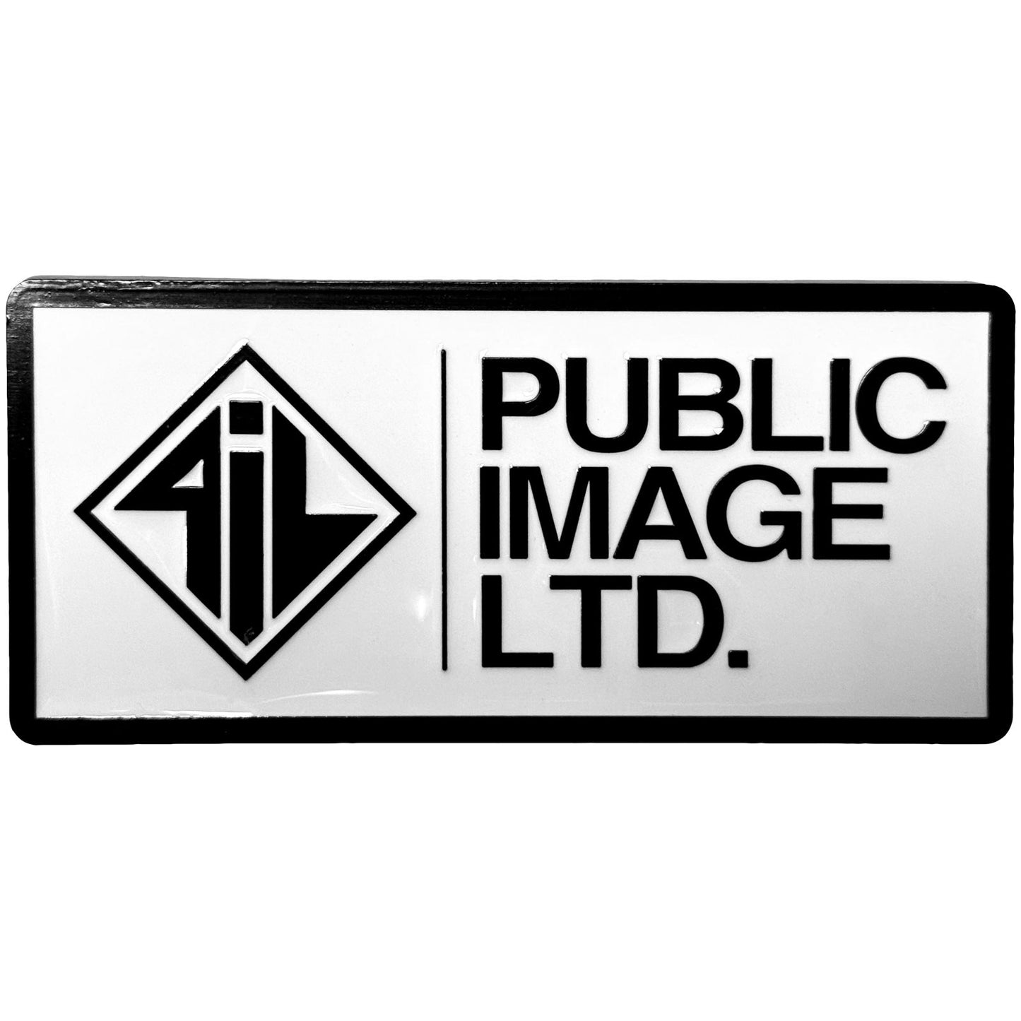 Een foto van een PIL (Public Image Ltd) Magneet