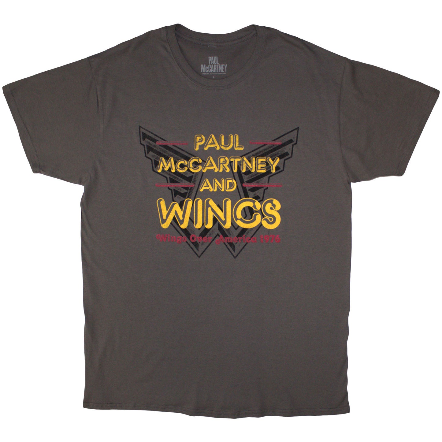Een foto van een Paul McCartney T-Shirt
