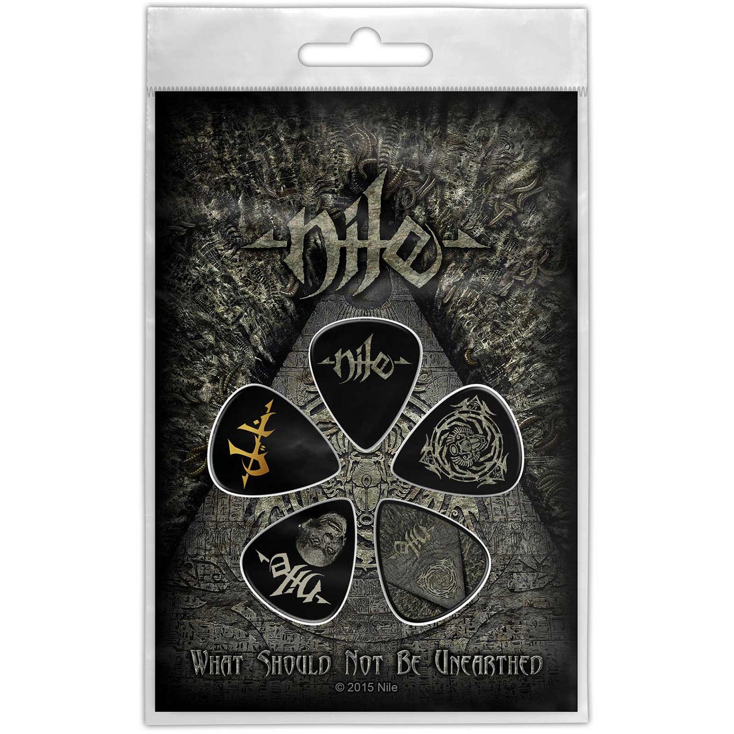 Een foto van een Nile Plectrum Pakket