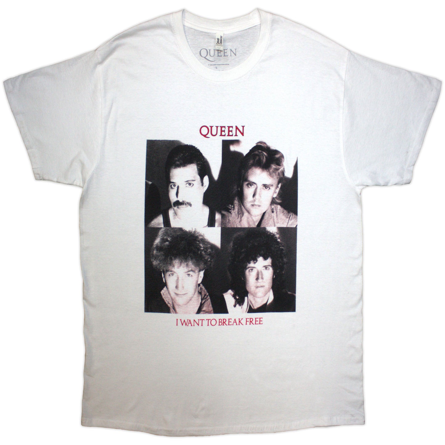 Een foto van een Queen T-Shirt