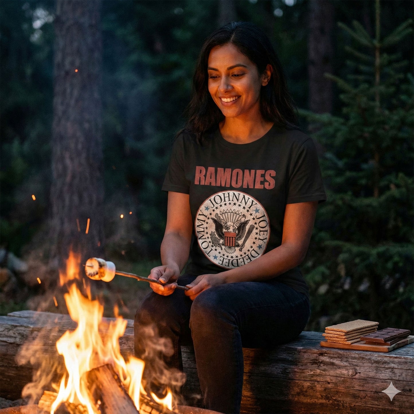 Een foto van een Ramones T-Shirt