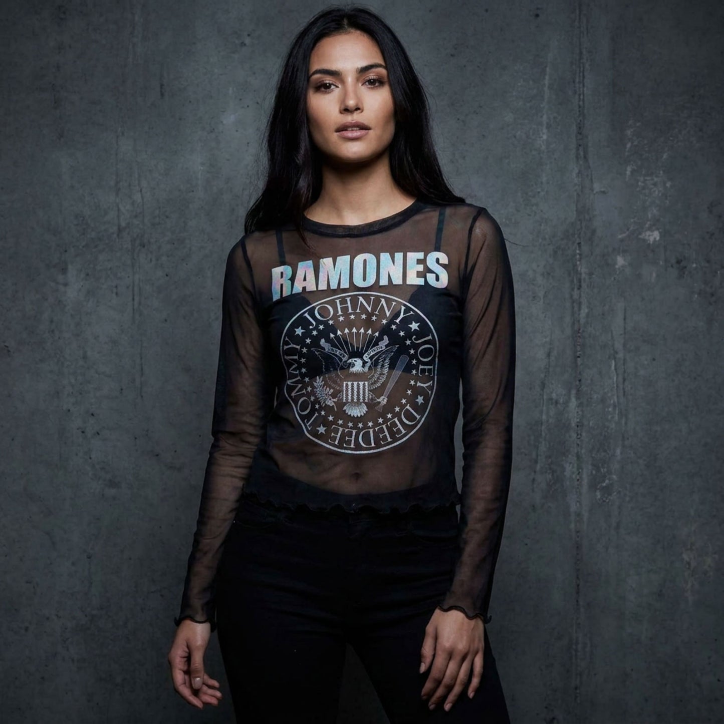 Een foto van een Ramones T-Shirt