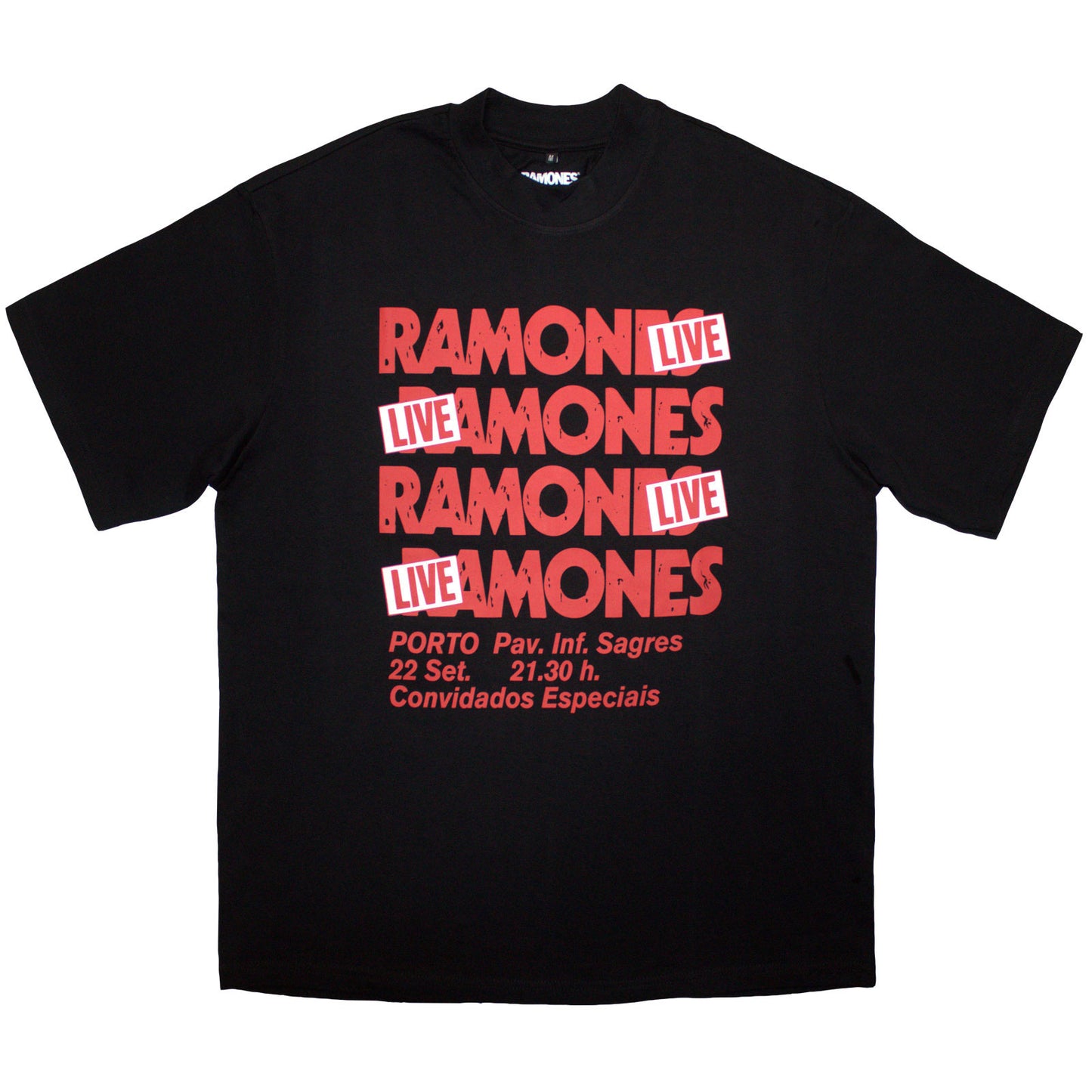 Een foto van een Ramones T-Shirt