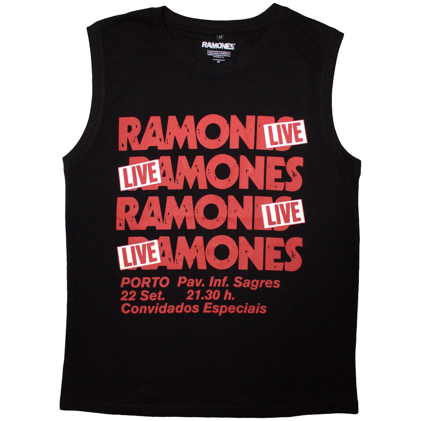 Een foto van een Ramones T-Shirt