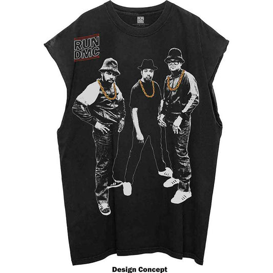 Een foto van een Run DMC Tank T-Shirt