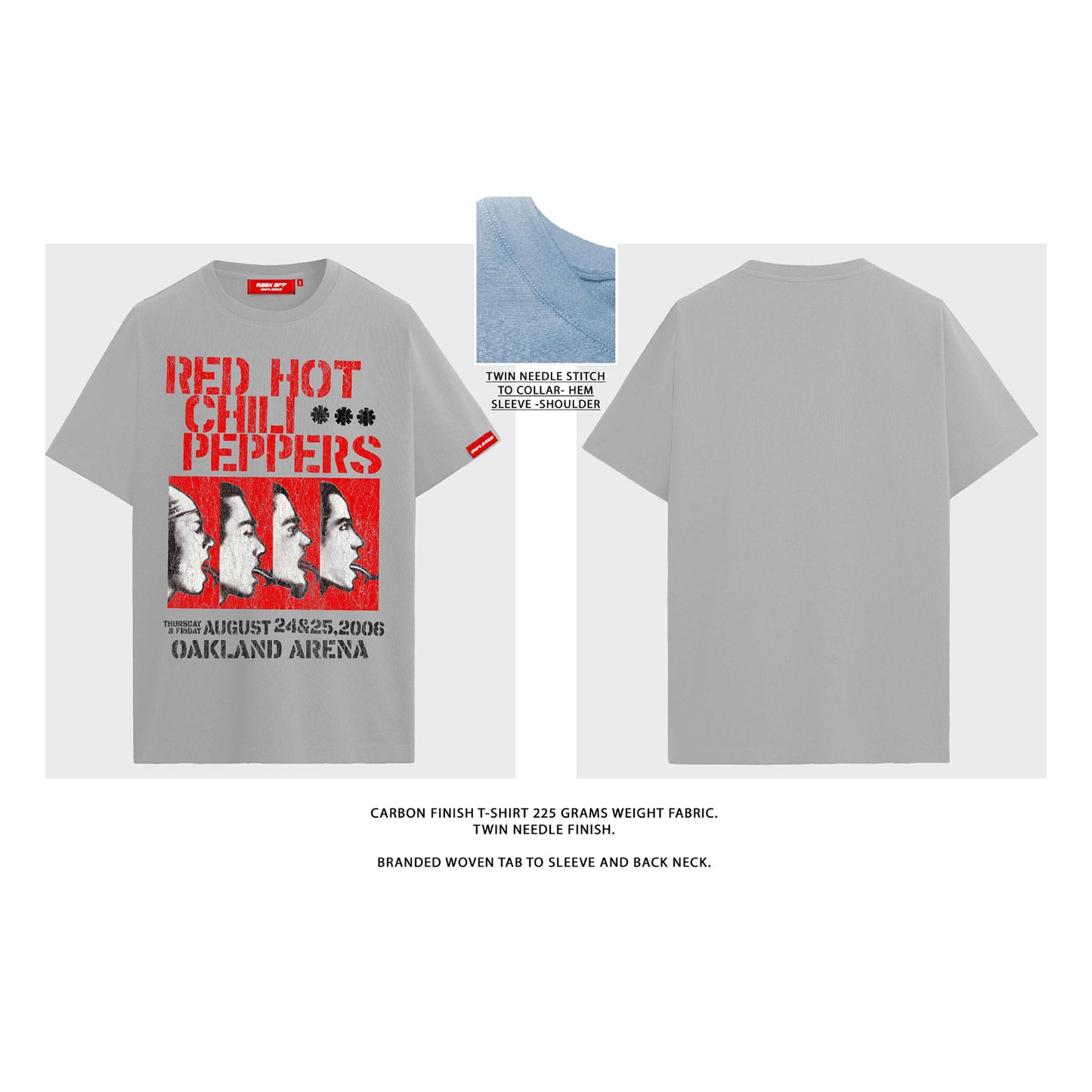 Een foto van een Red Hot Chili Peppers T-Shirt