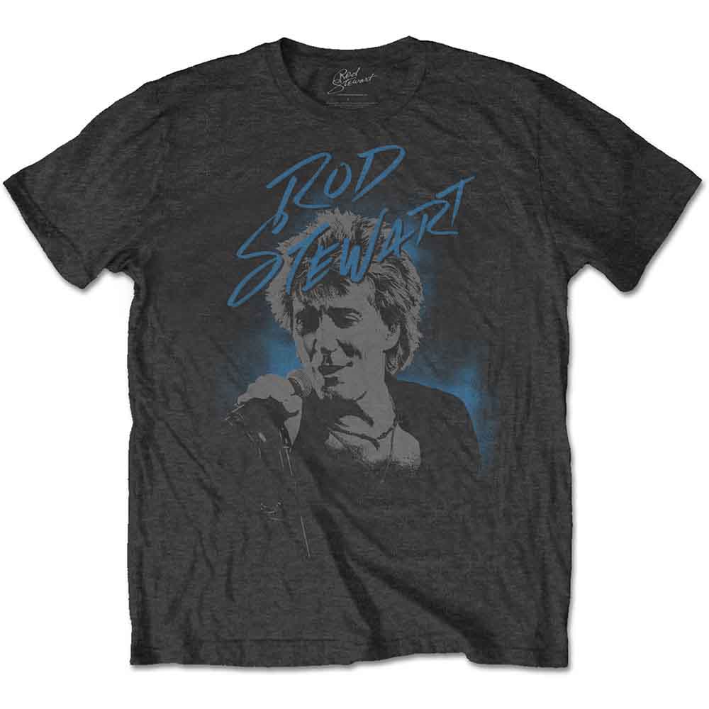 Een foto van een Rod Stewart T-Shirt