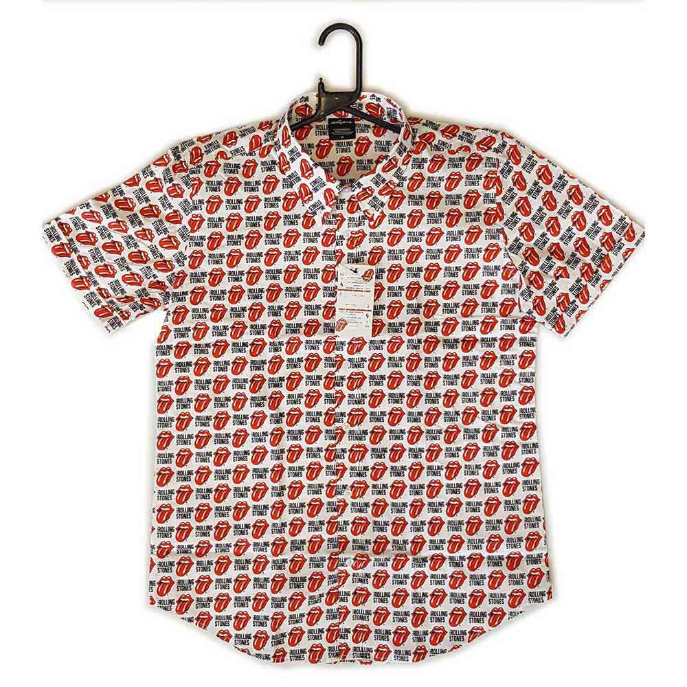 Een foto van een The Rolling Stones Casual Shirt