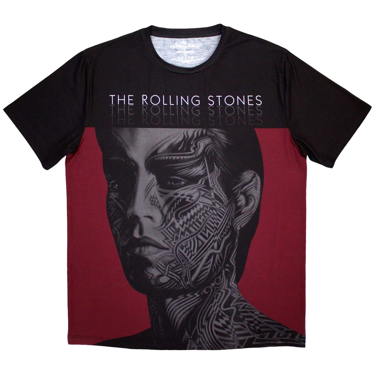 Een foto van een The Rolling Stones Sublimatie T-Shirt