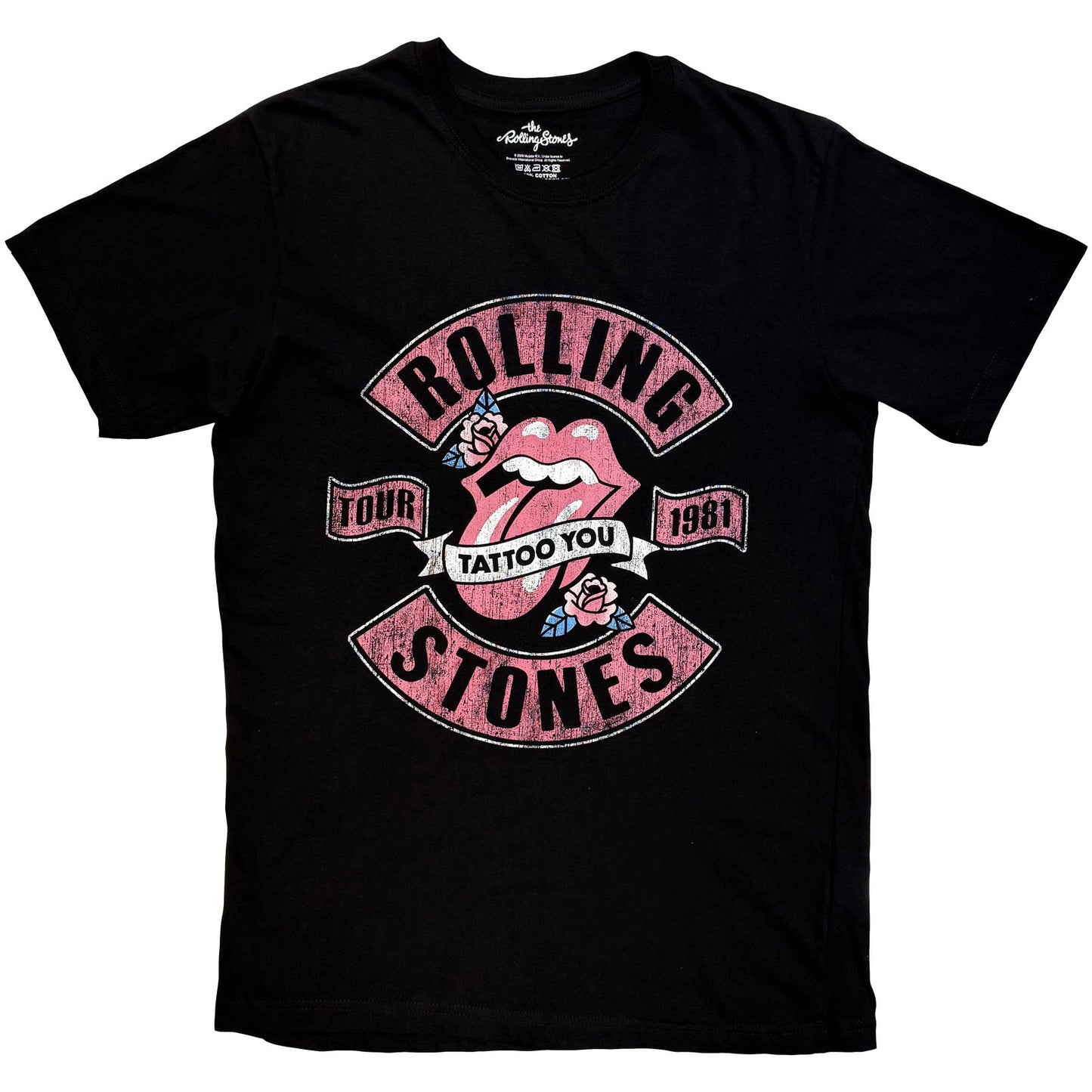 Een foto van een The Rolling Stones T-Shirt
