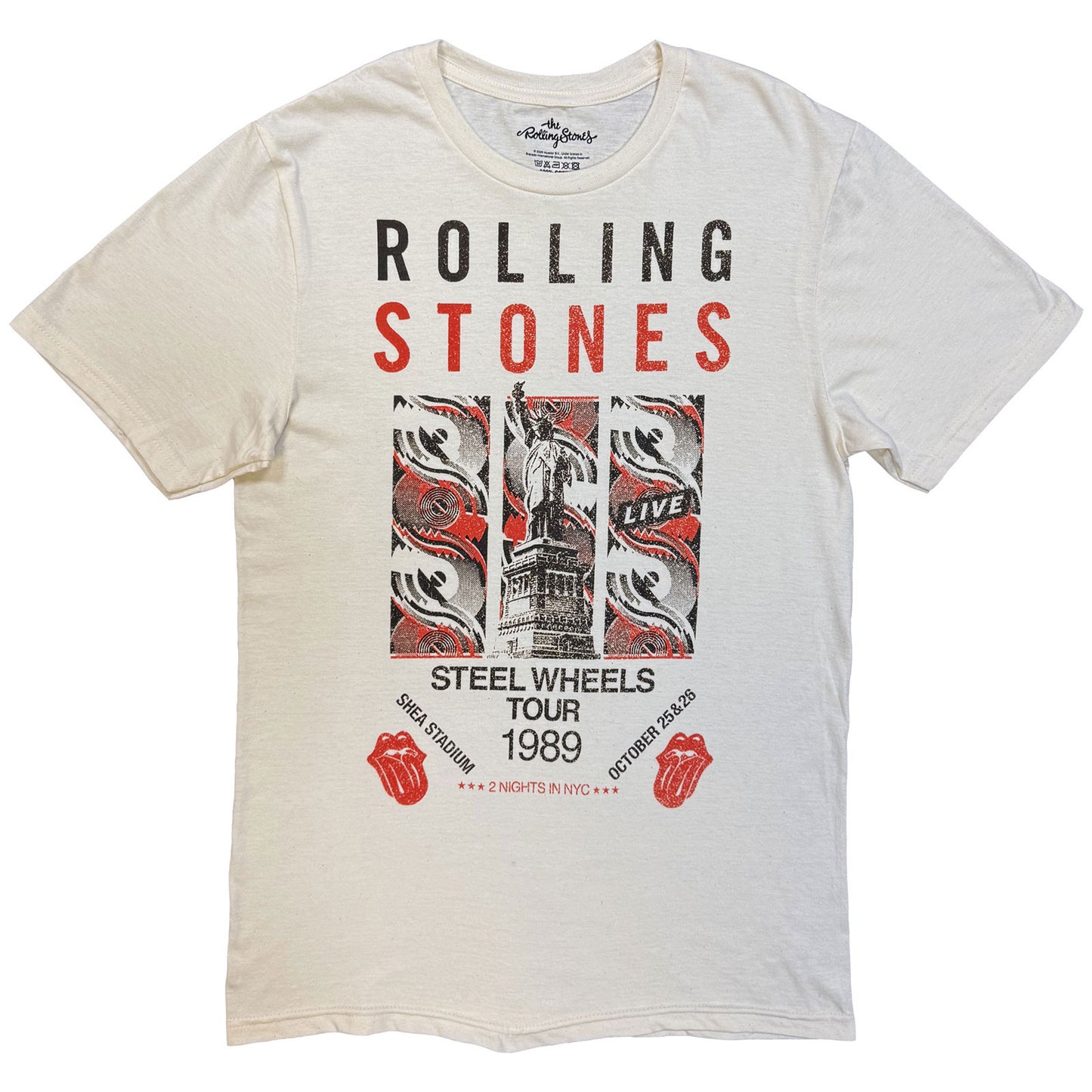 Een foto van een The Rolling Stones T-Shirt
