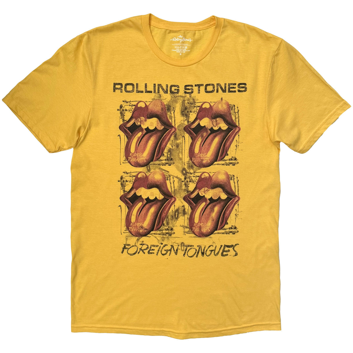 Een foto van een The Rolling Stones T-Shirt