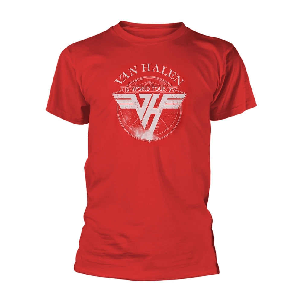 Een foto van een Van Halen T-Shirt