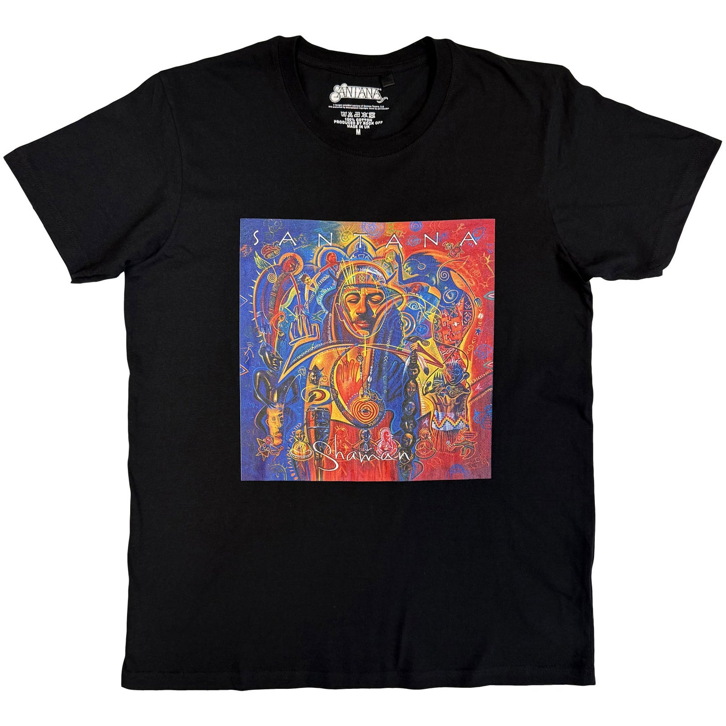 Een foto van een Santana T-Shirt