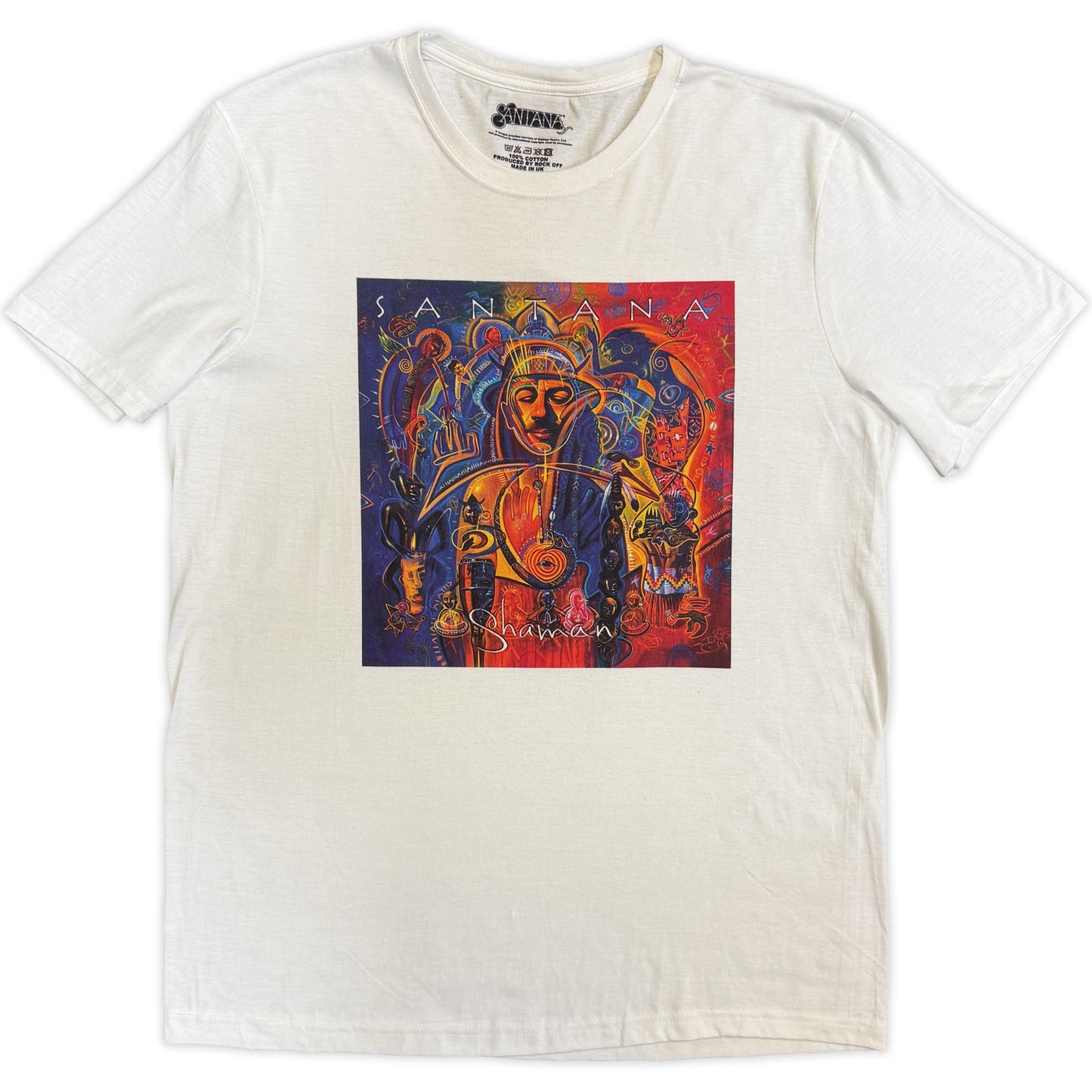 Een foto van een Santana T-Shirt