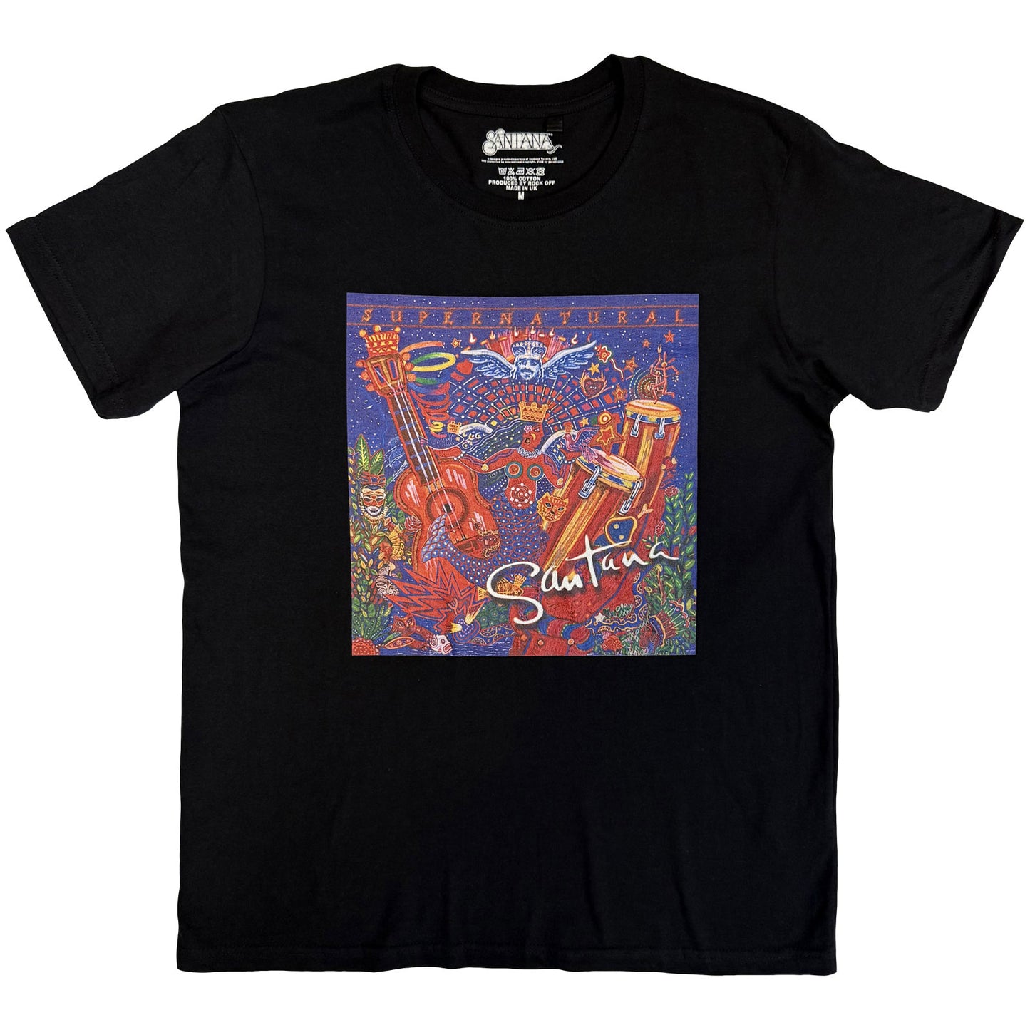 Een foto van een Santana T-Shirt