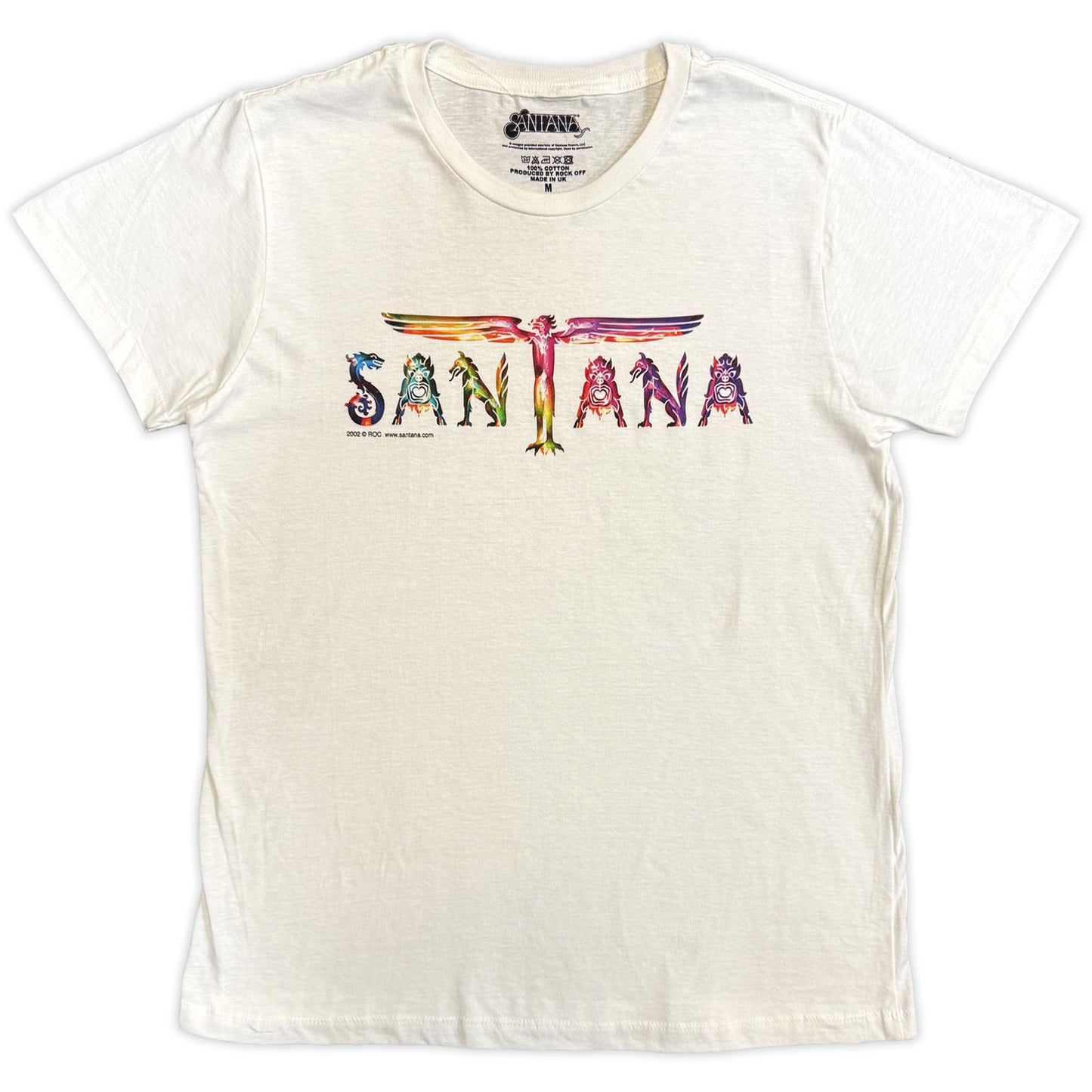 Een foto van een Santana T-Shirt