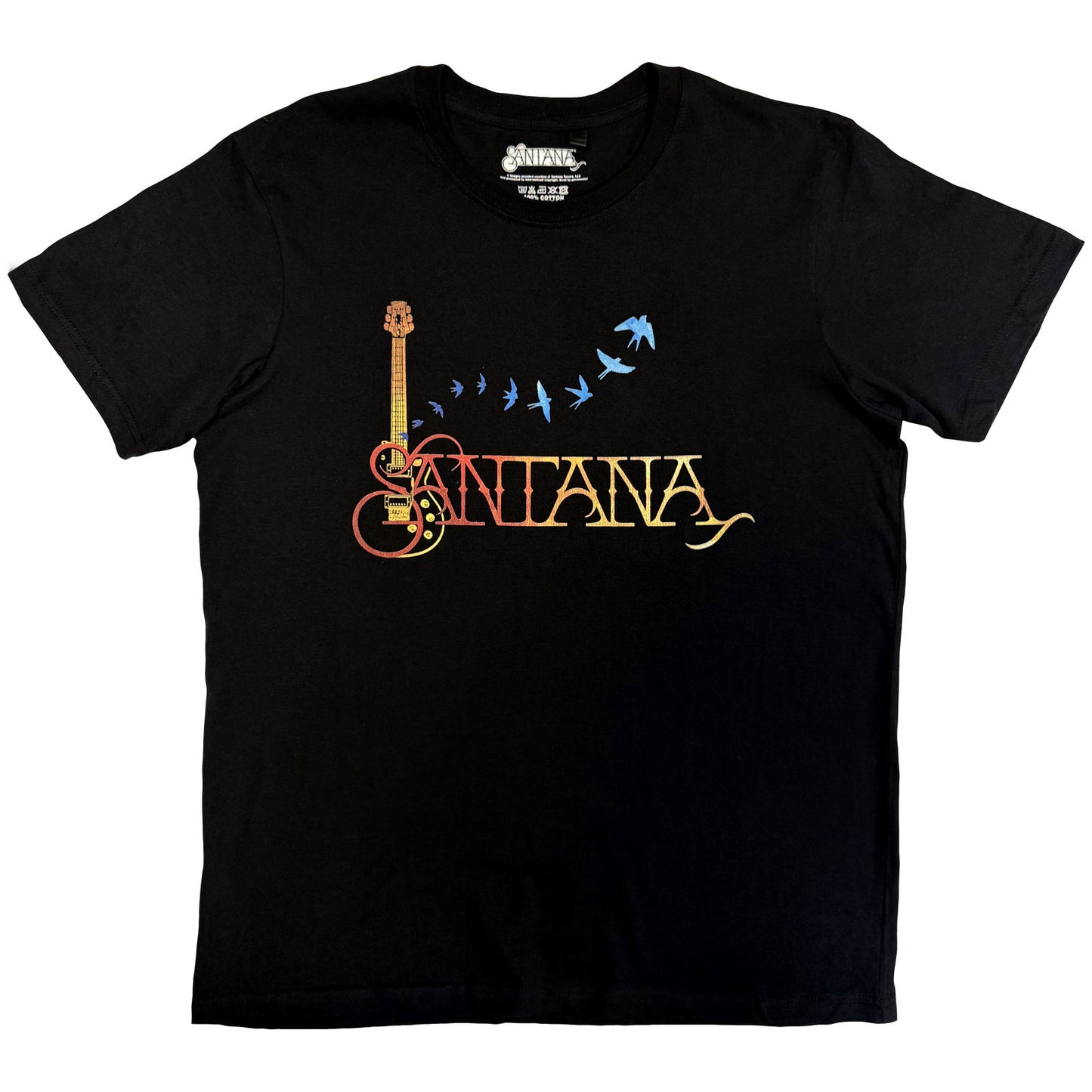 Een foto van een Santana T-Shirt