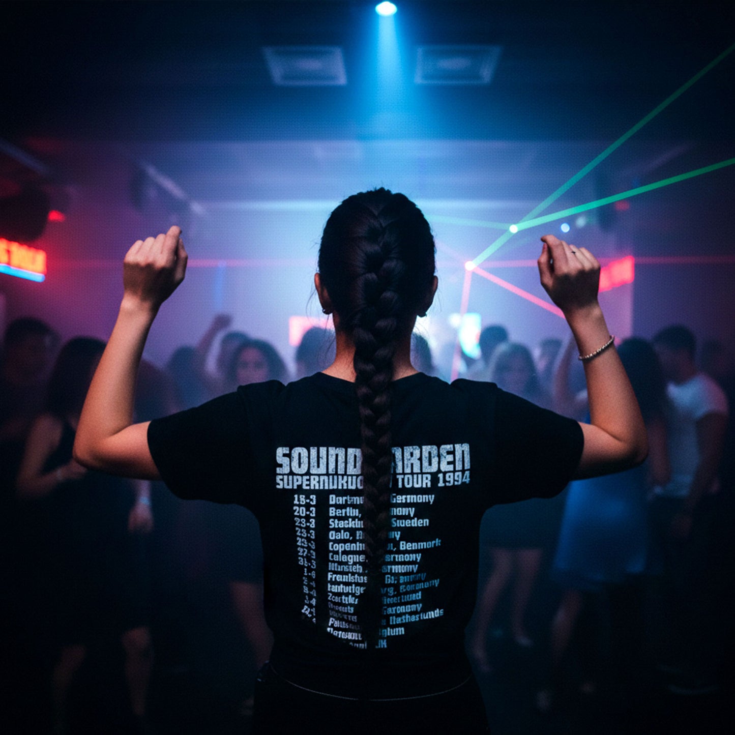Een foto van een Soundgarden T-Shirt