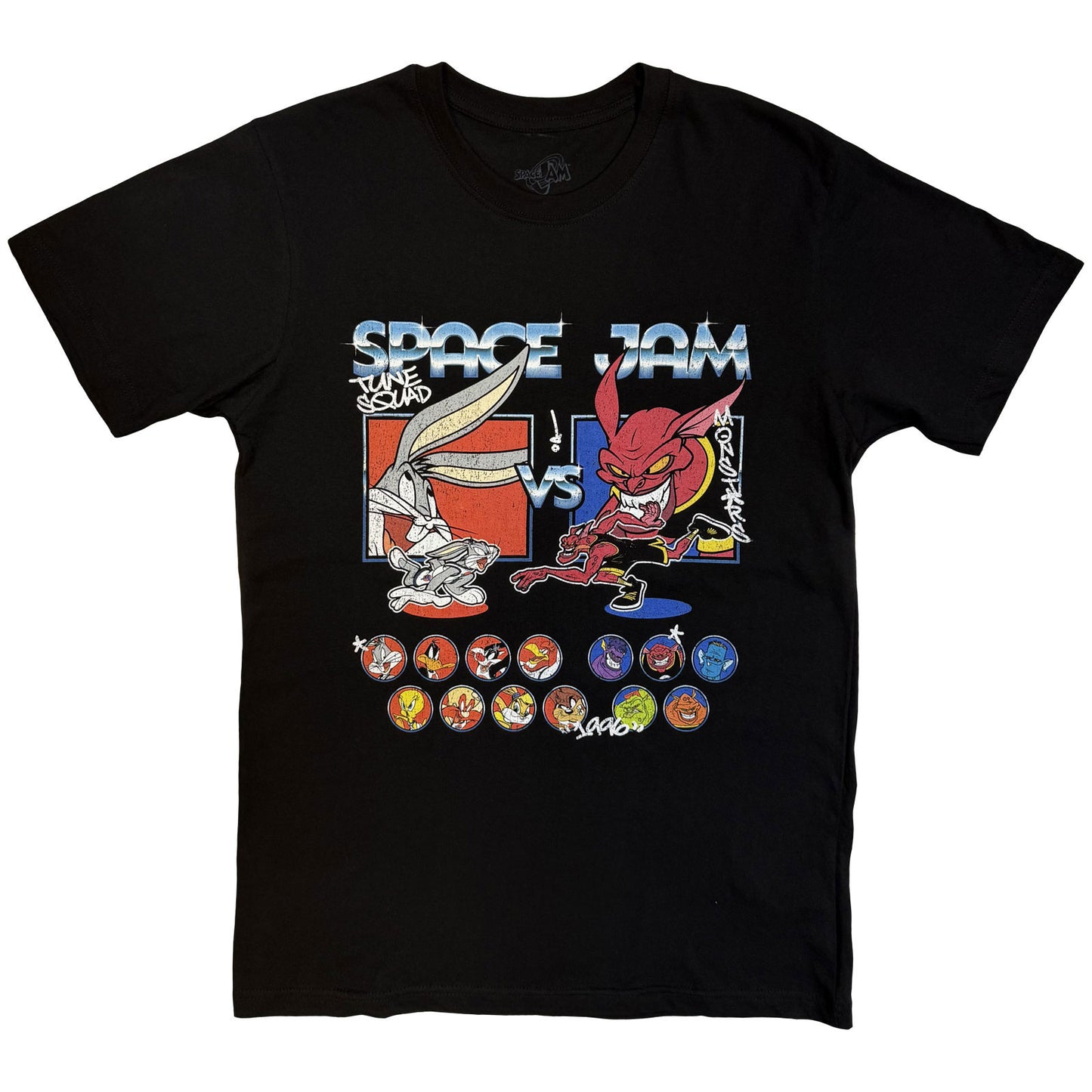 Een foto van een Space Jam T-Shirt