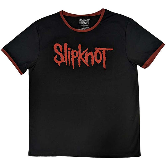 Een foto van een Slipknot Ringer T-Shirt