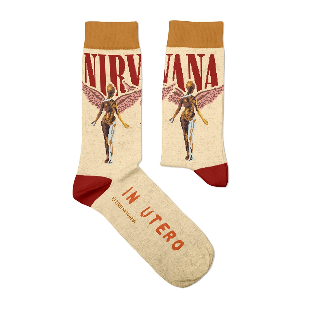 Een foto van een NIRVANA Sokken
