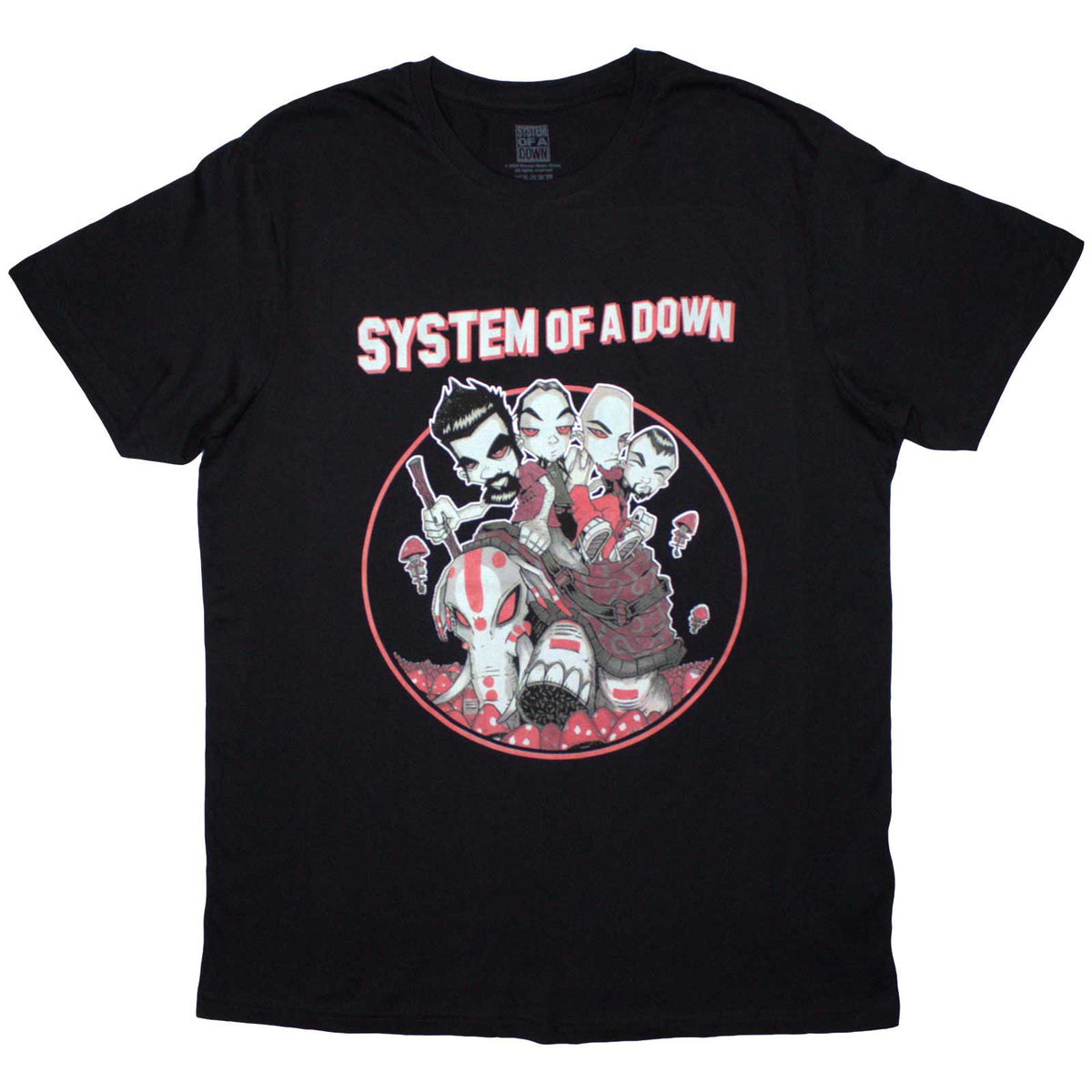 Een foto van een System Of A Down T-Shirt