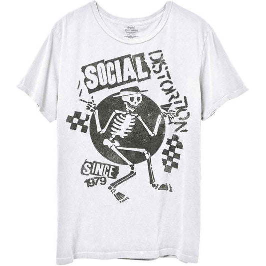 Een foto van een Social Distortion T-Shirt