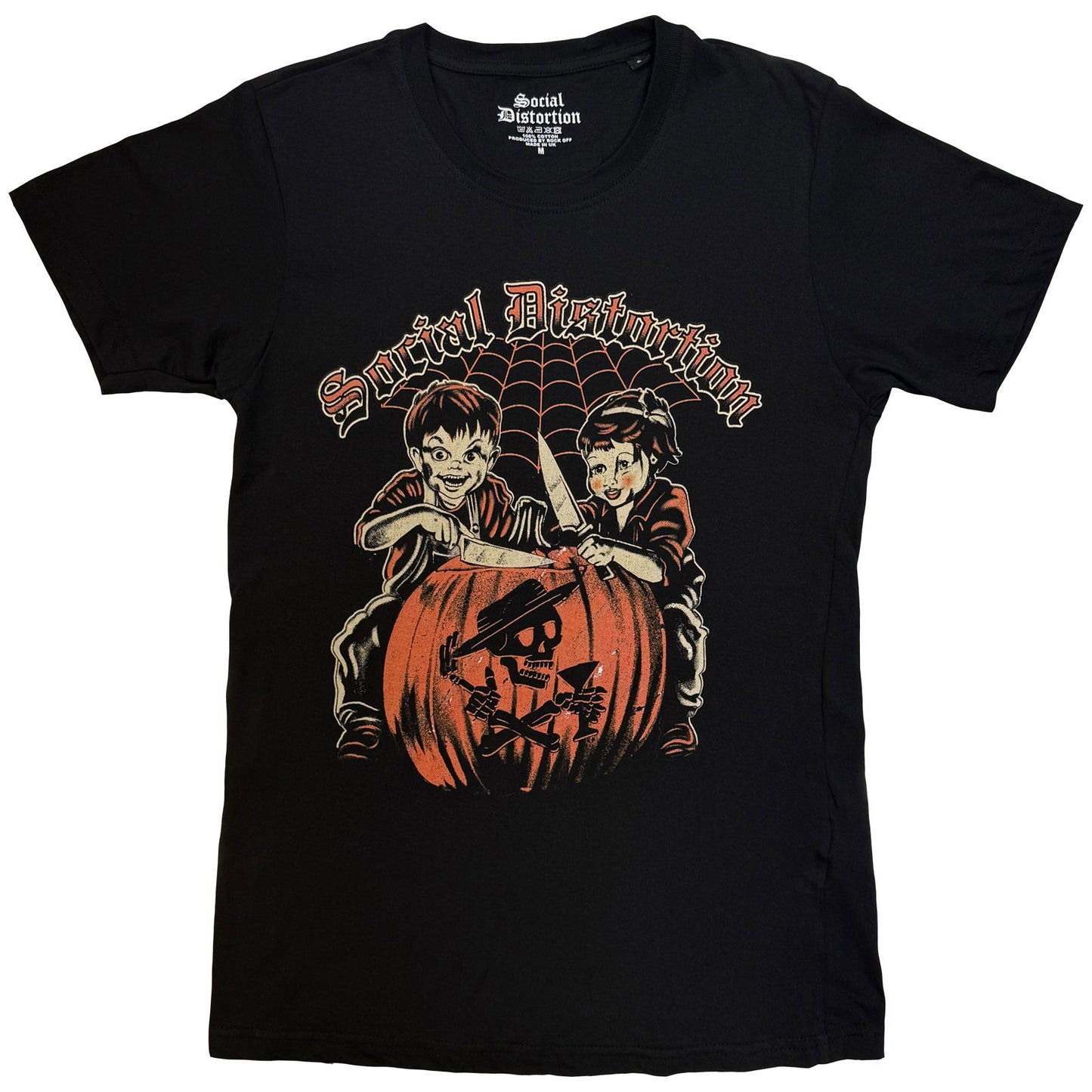 Een foto van een Social Distortion T-Shirt