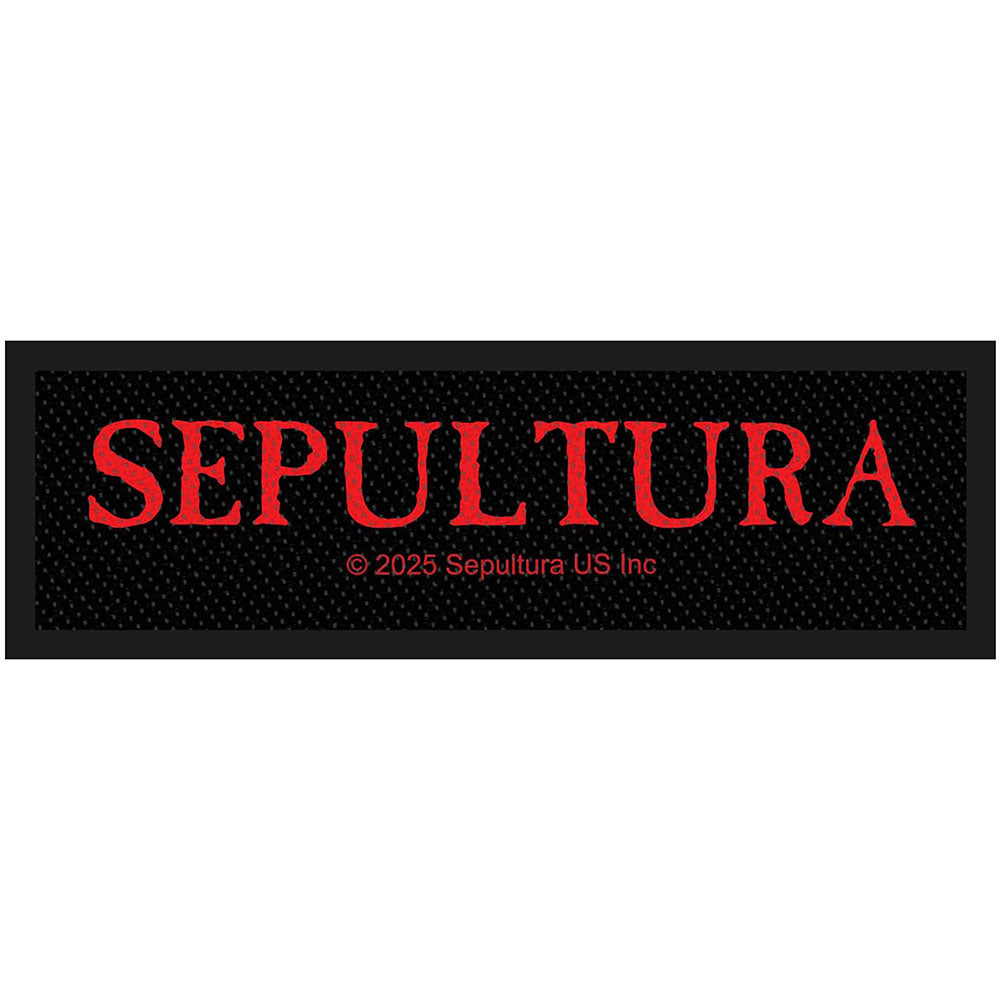 Een foto van een Sepultura Patch