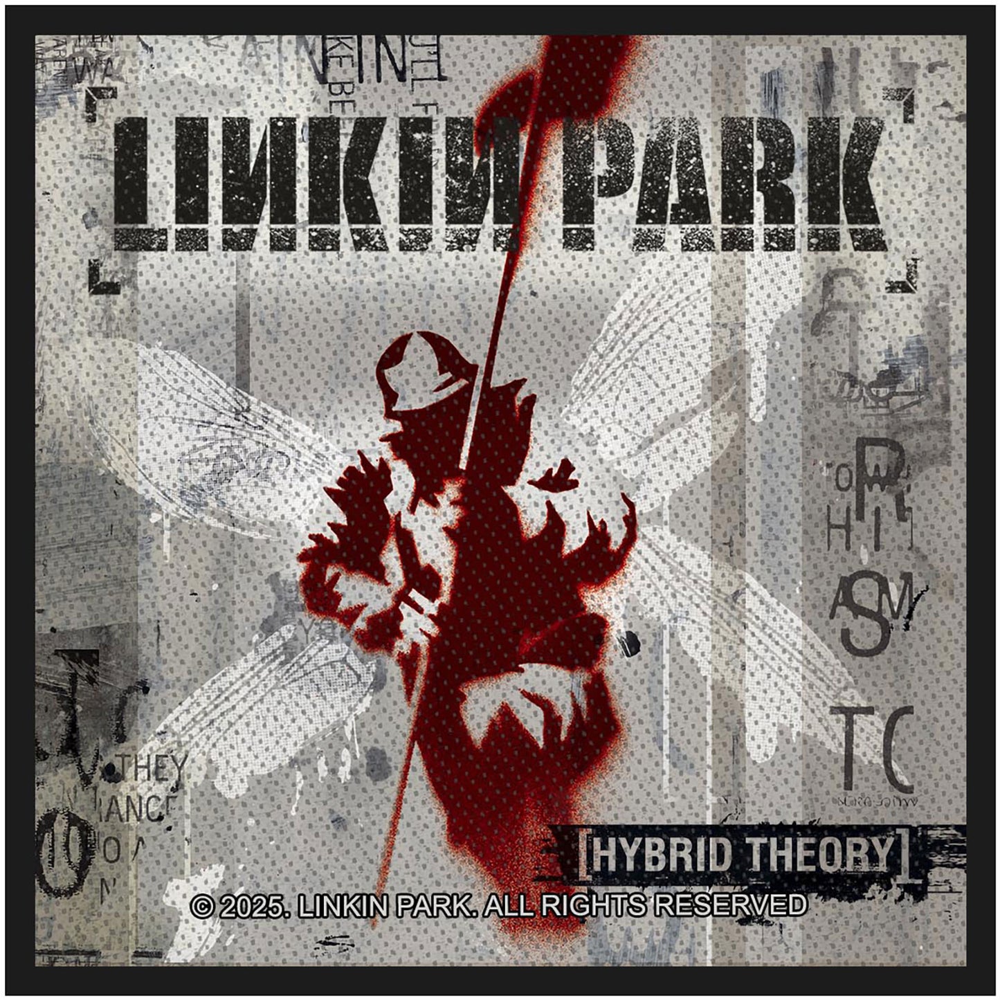 Een foto van een Linkin Park Patch