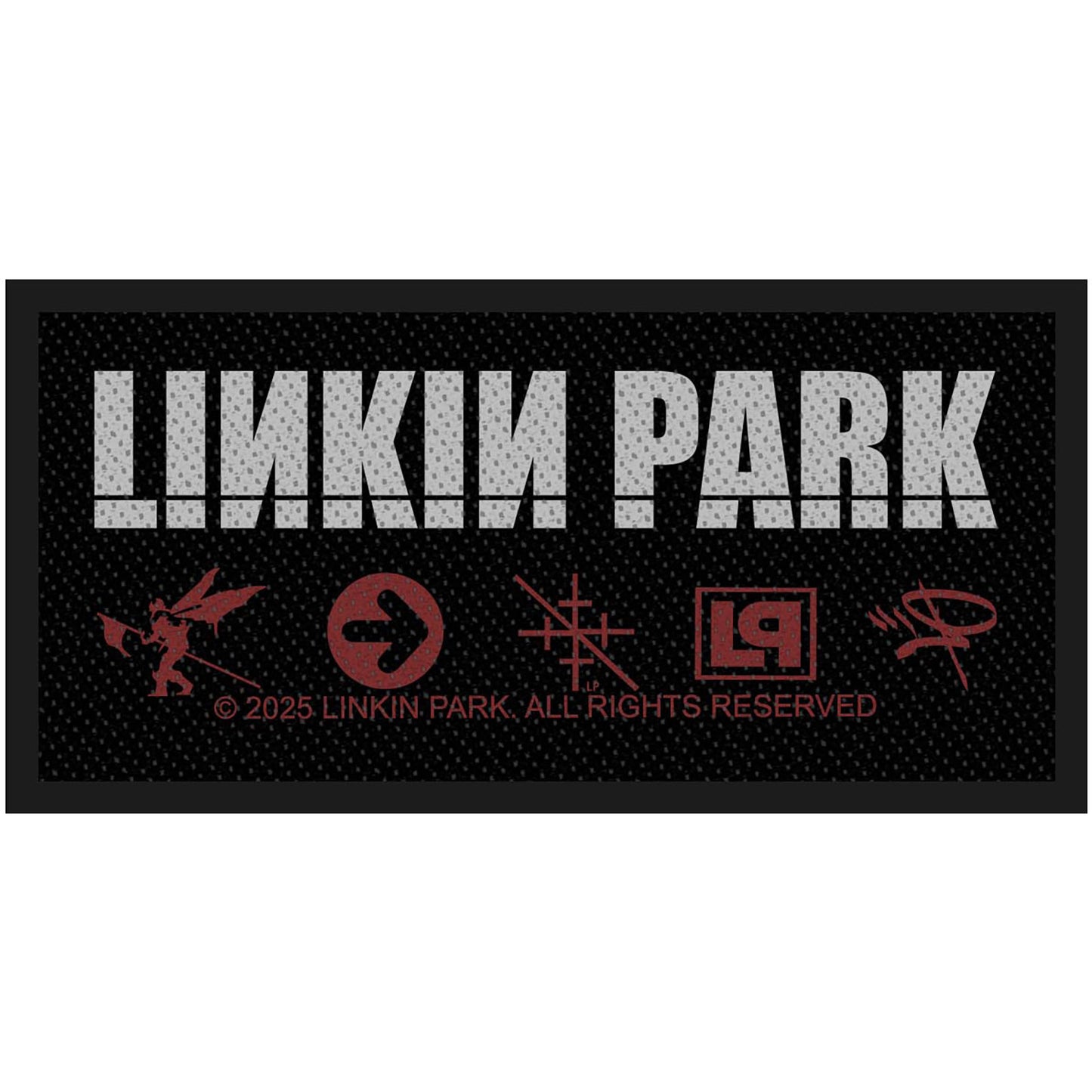 Een foto van een Linkin Park Patch