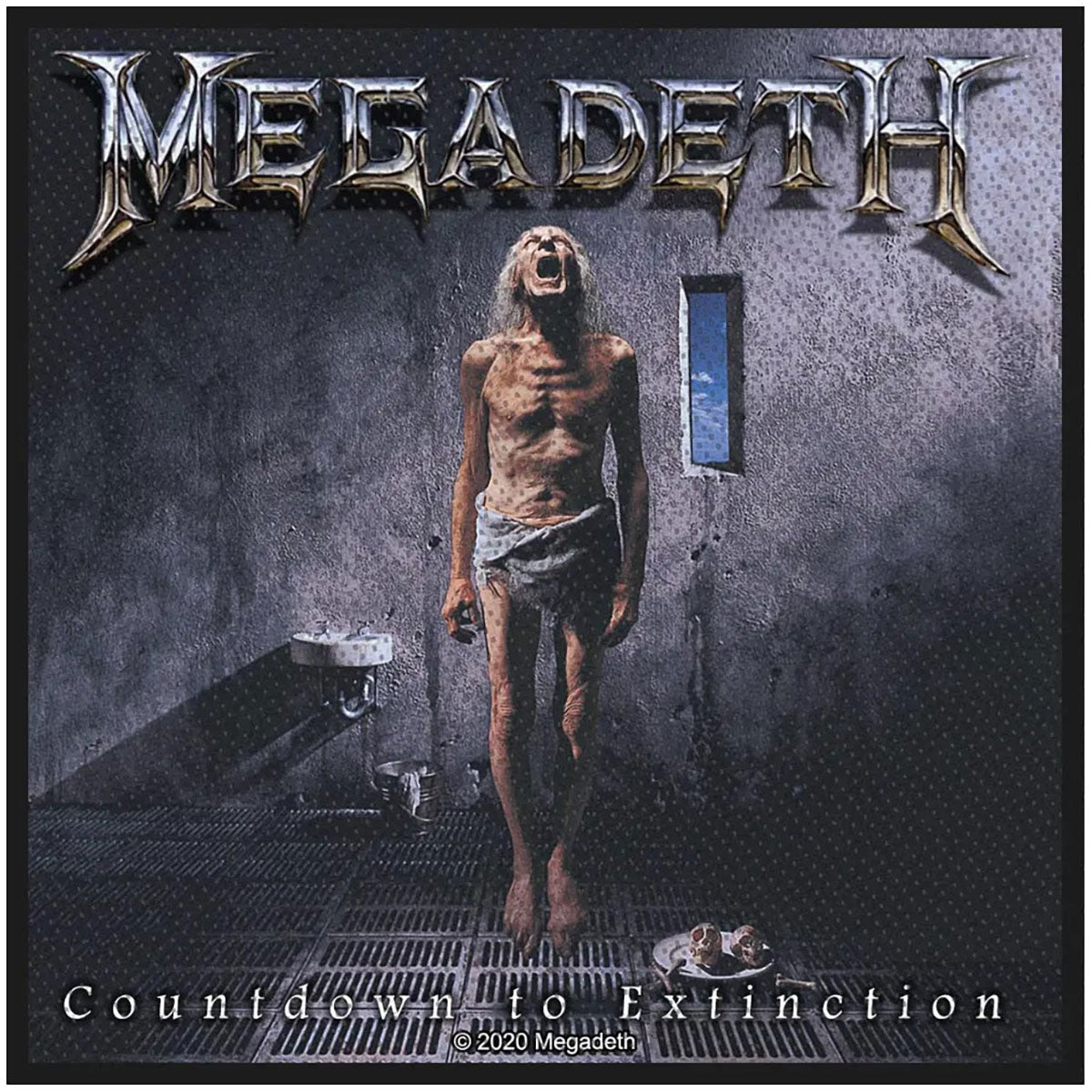 Een foto van een Megadeth Standaard patch