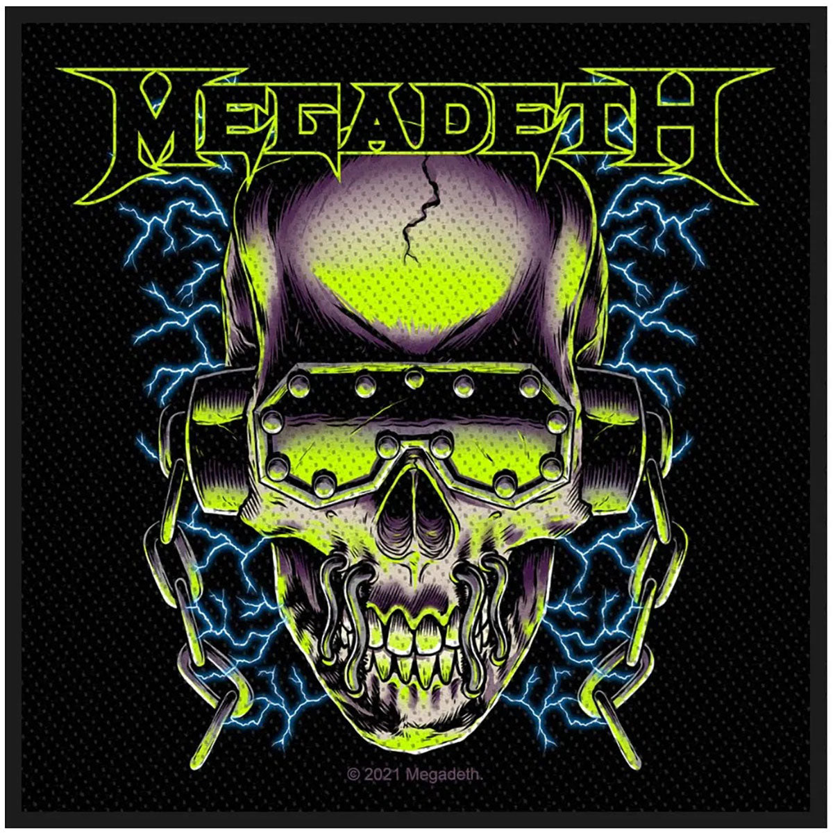 Een foto van een Megadeth Standaard patch