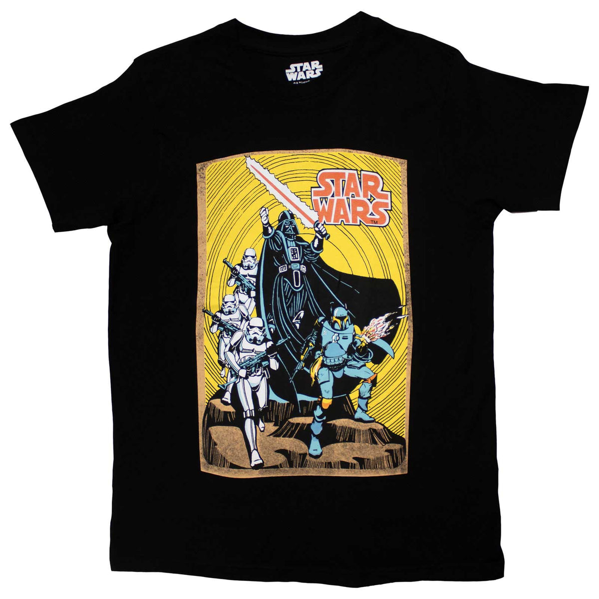 Een foto van een Star Wars T-Shirt