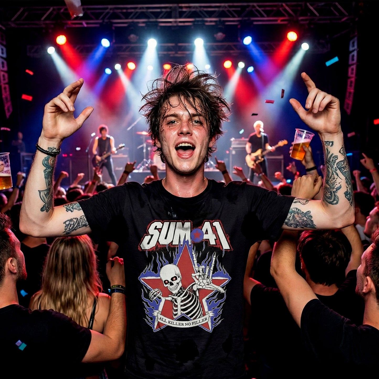 Een foto van een Sum 41 T-Shirt