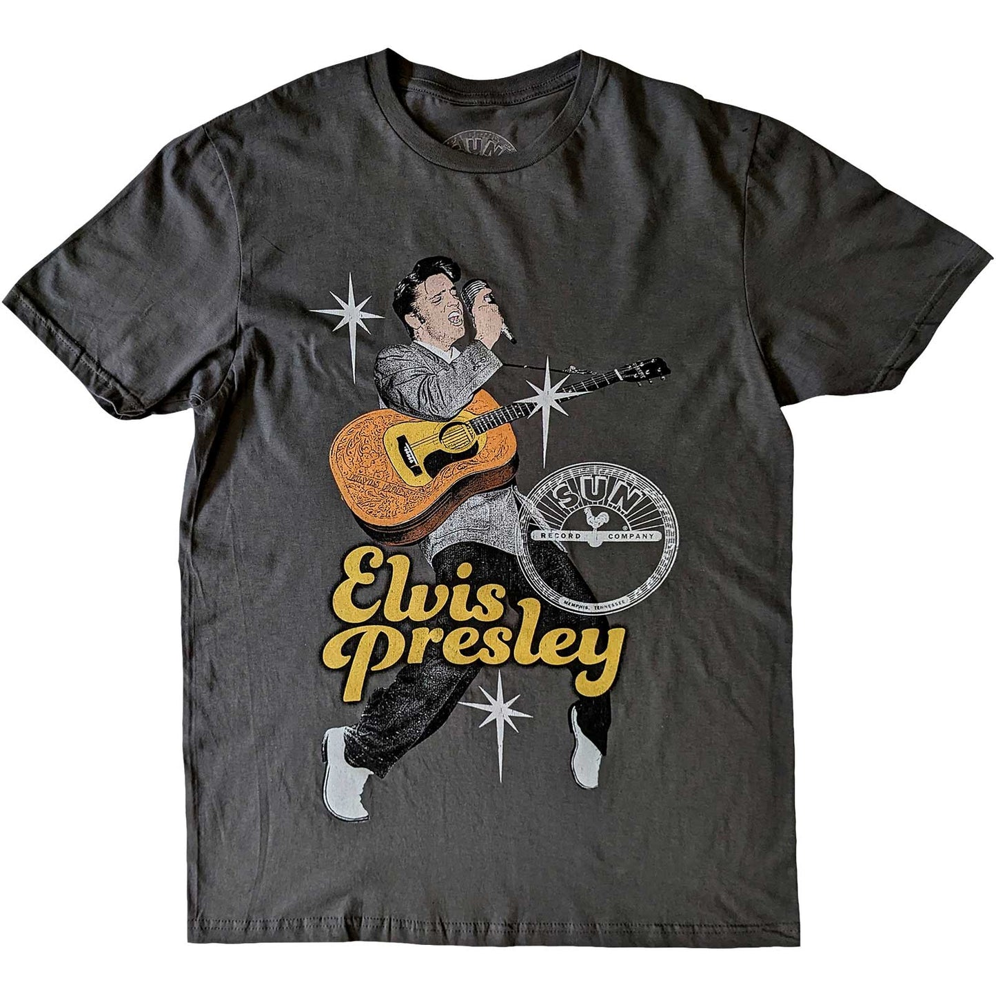 Een foto van een Sun Records T-Shirt
