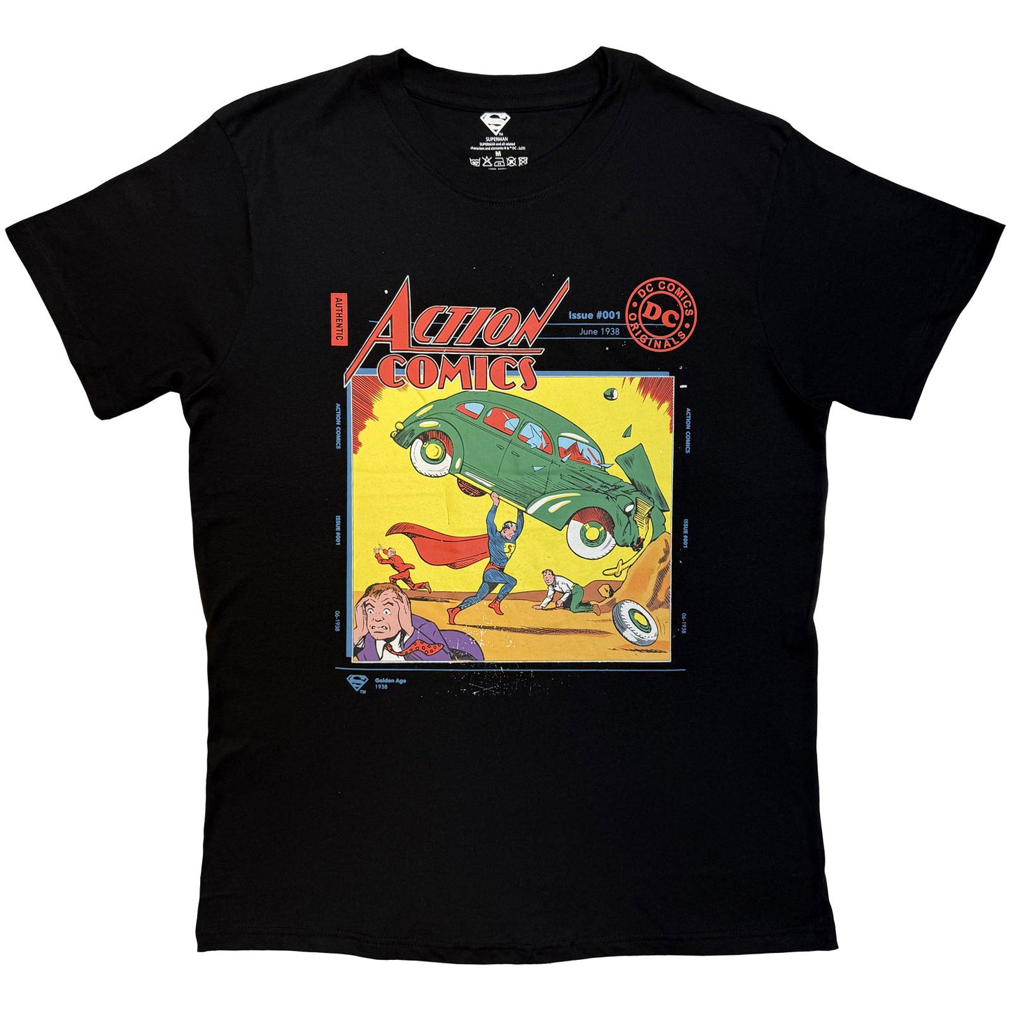 Een foto van een DC Comics T-Shirt