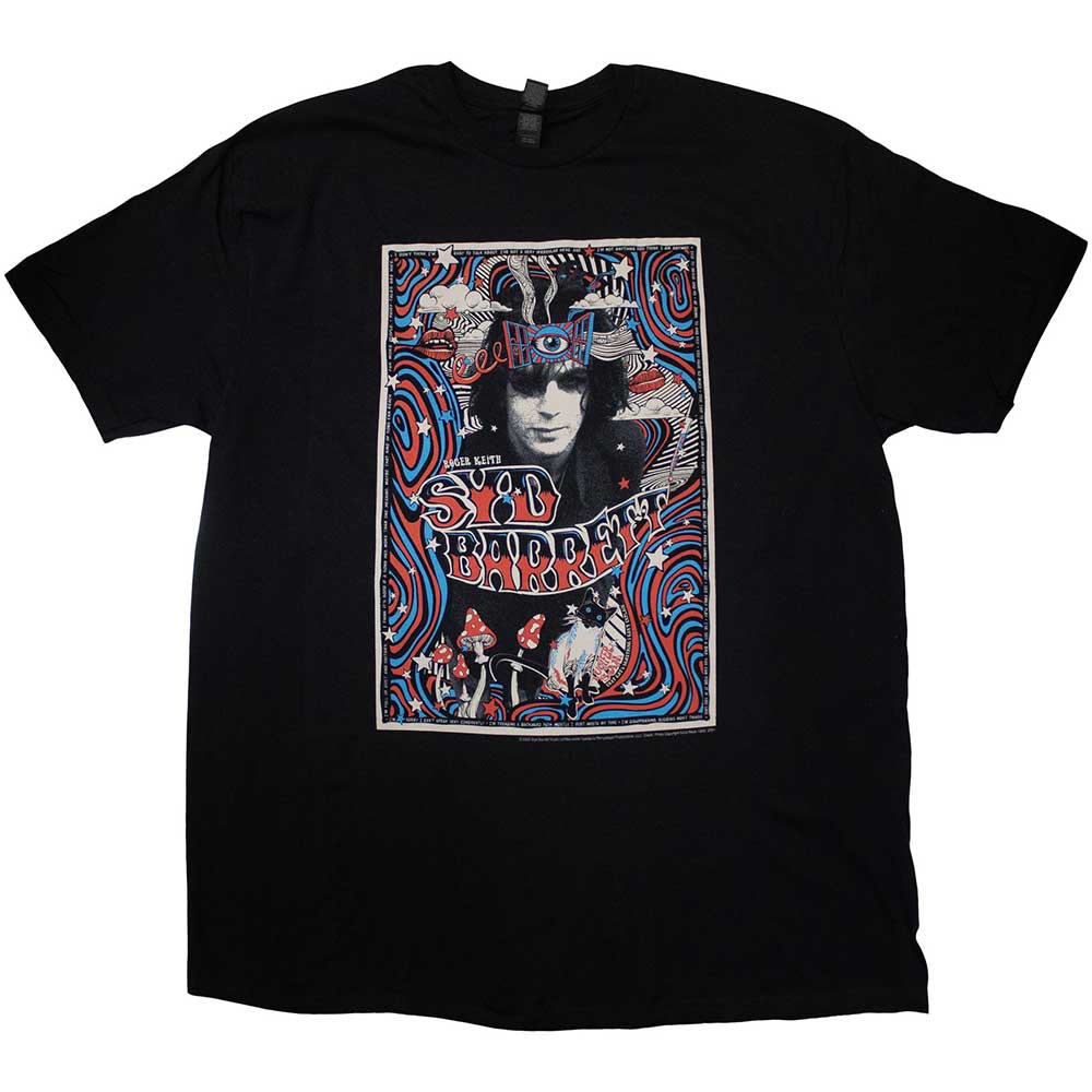 Een foto van een Syd Barrett T-Shirt