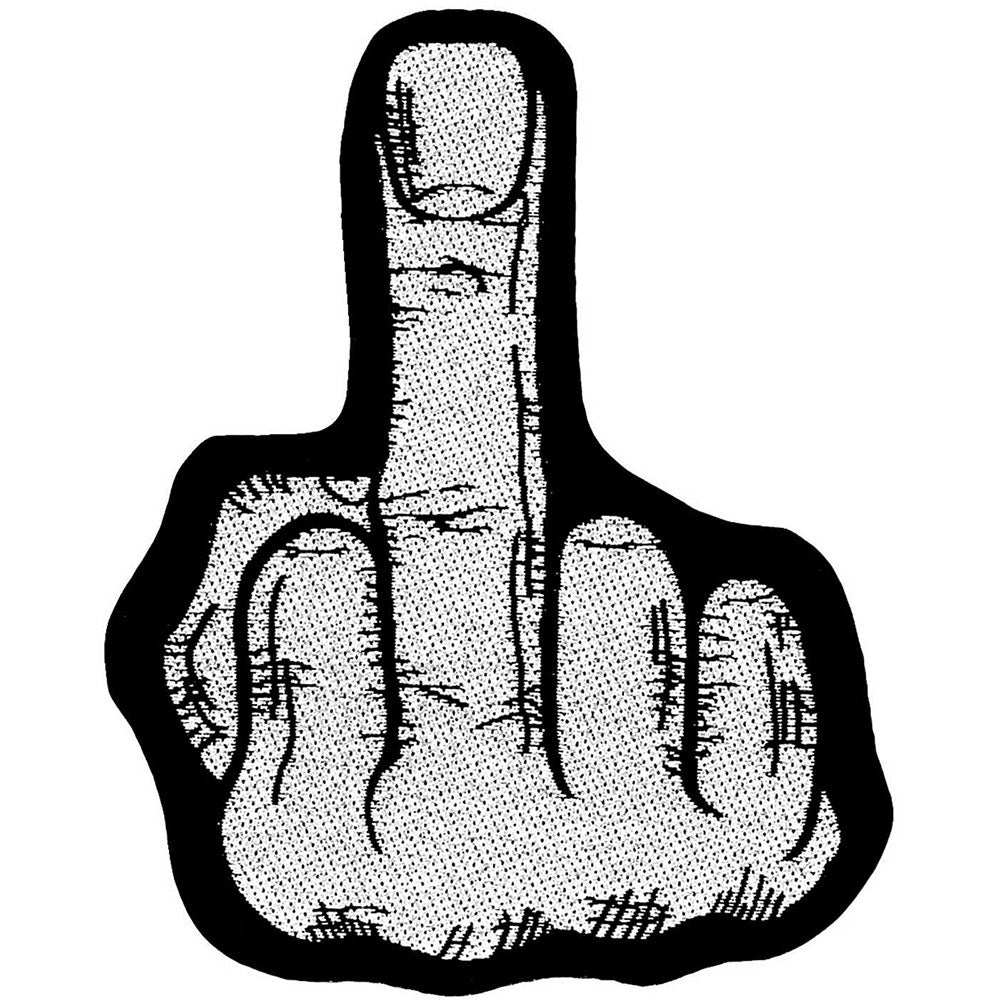 Generic Standard Patch: Fuck Finger (Loose) Standaard patch