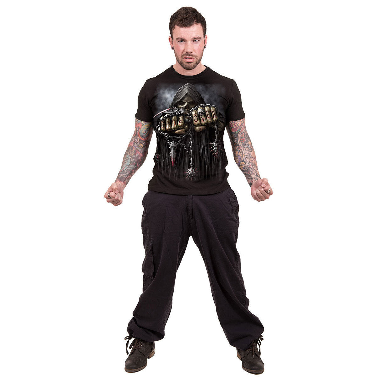 Een foto van een Spiral T-Shirt