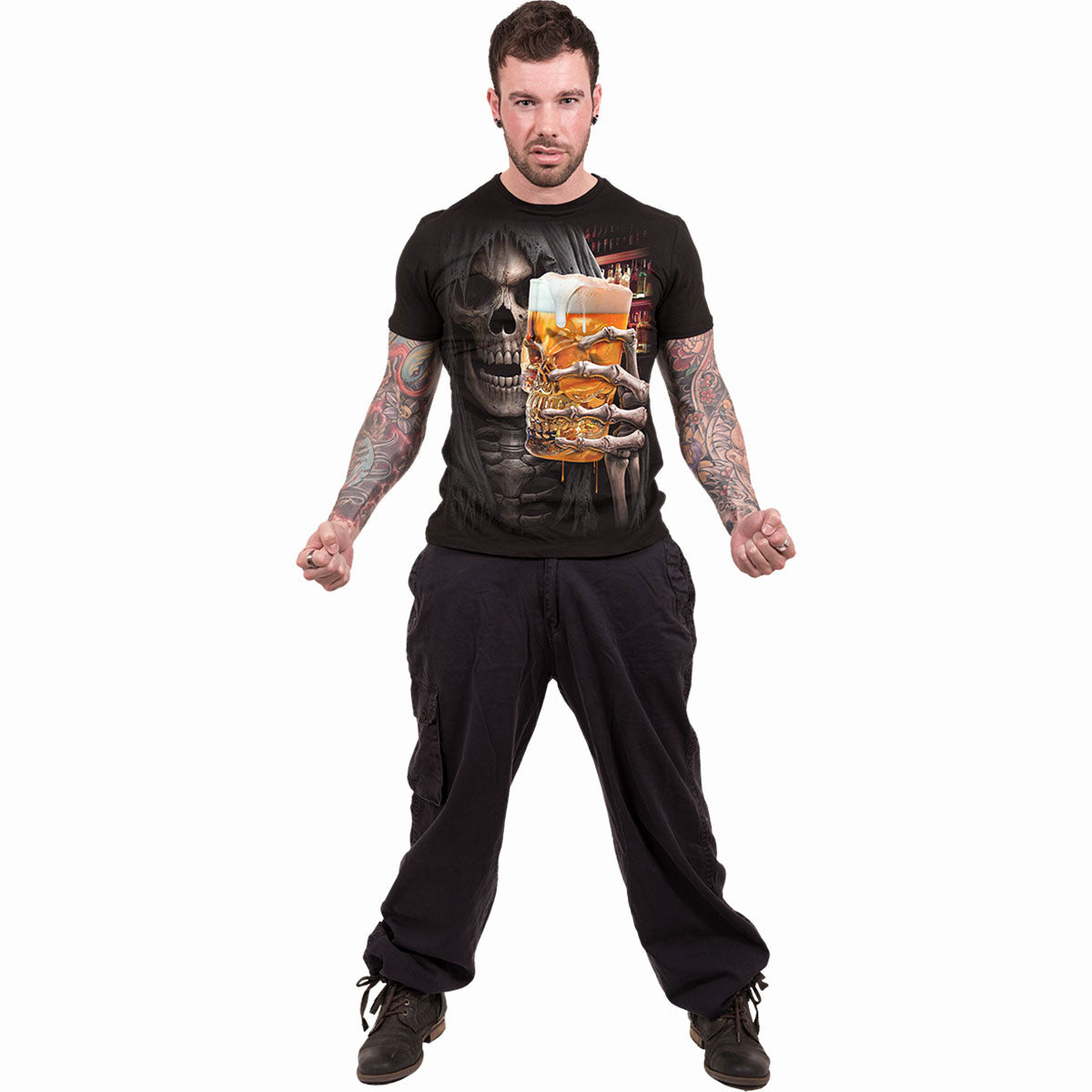 Een foto van een Spiral T-Shirt
