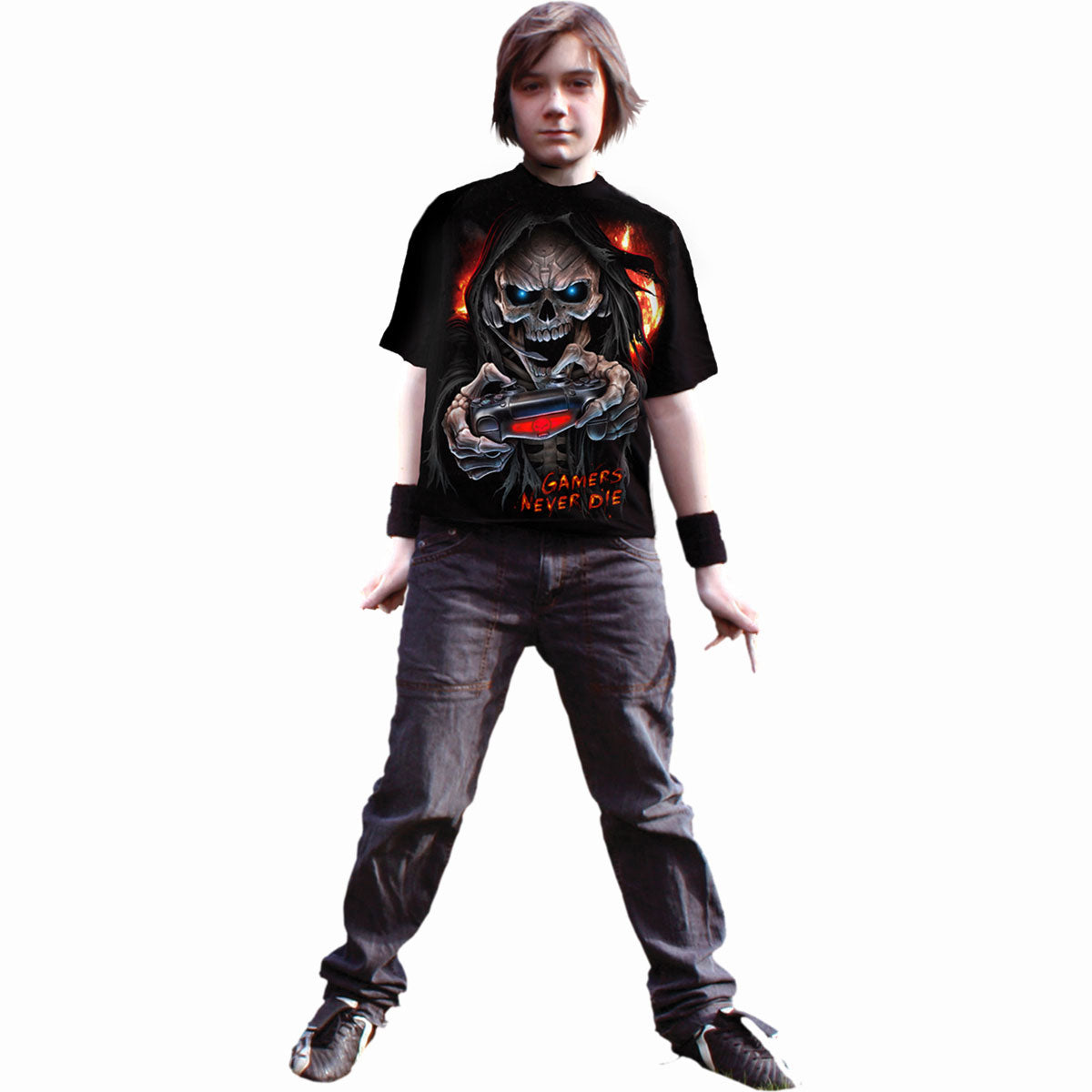 Een foto van een Spiral T-Shirt