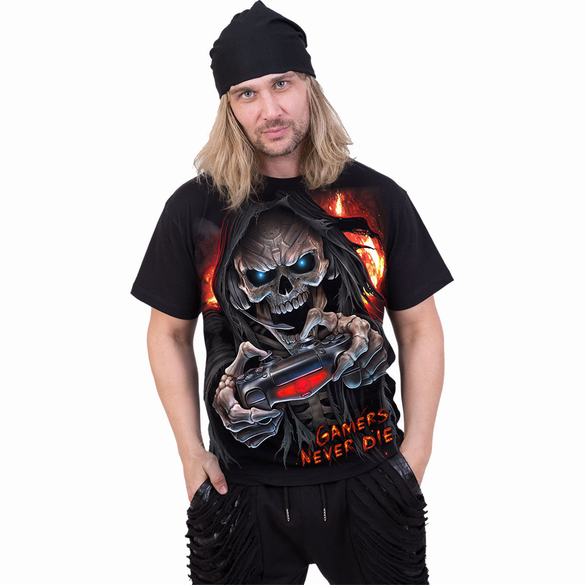 Een foto van een Spiral T-Shirt