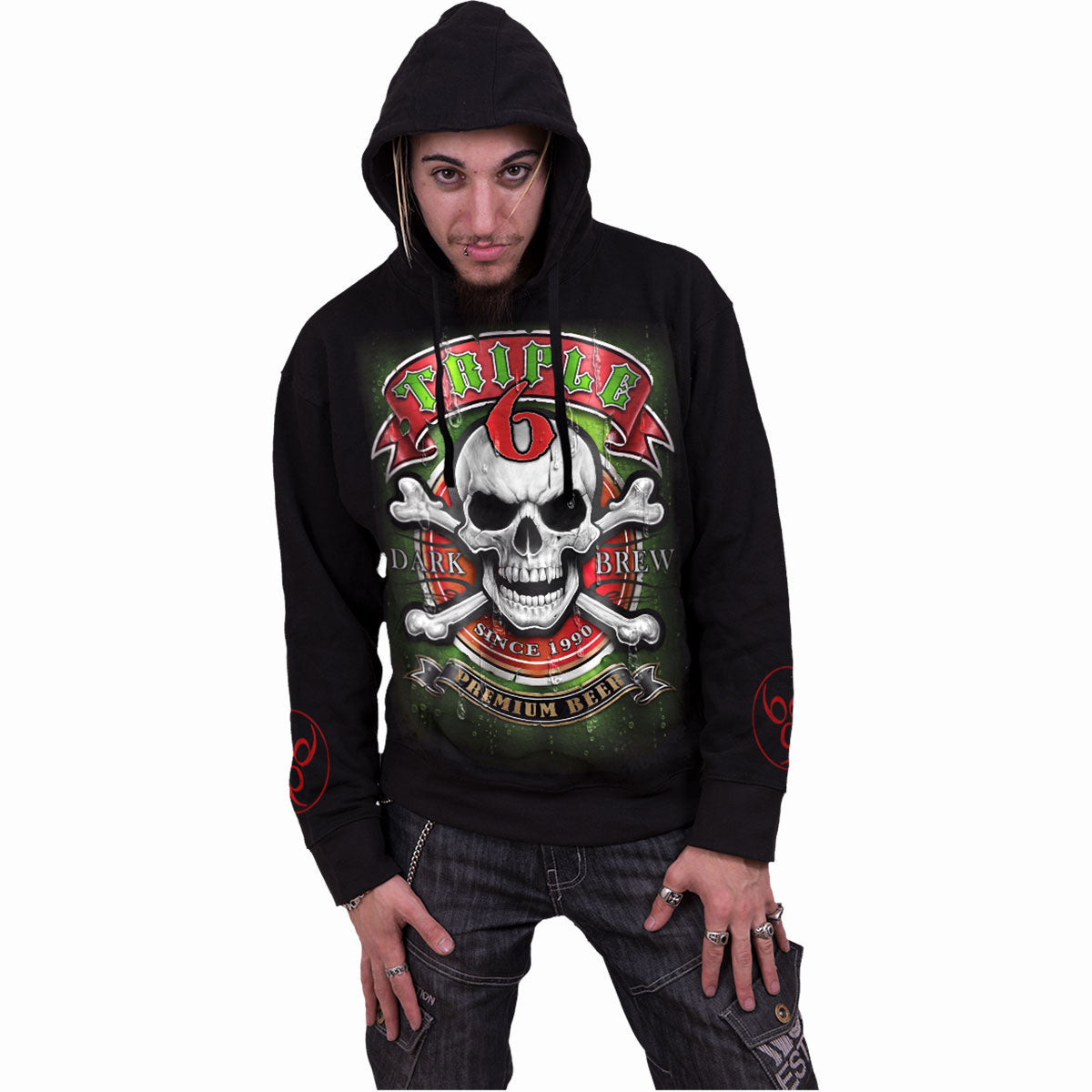 Een foto van een Spiral Pullover Hoodie