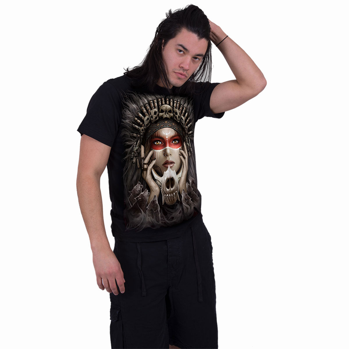 Een foto van een Spiral T-Shirt