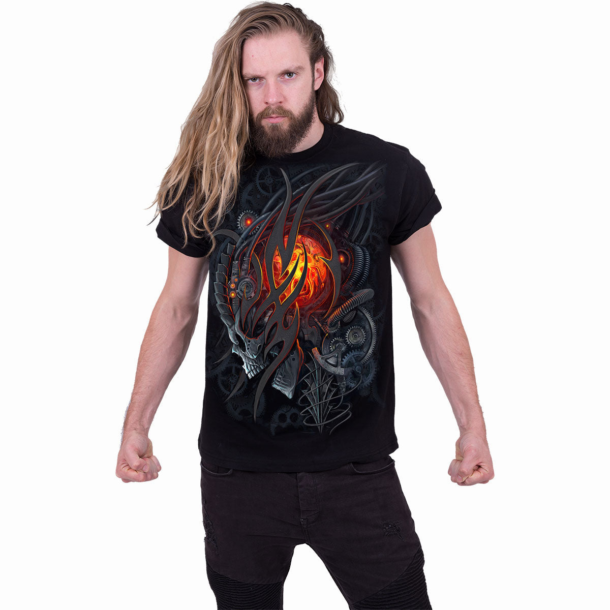 Een foto van een Spiral T-Shirt