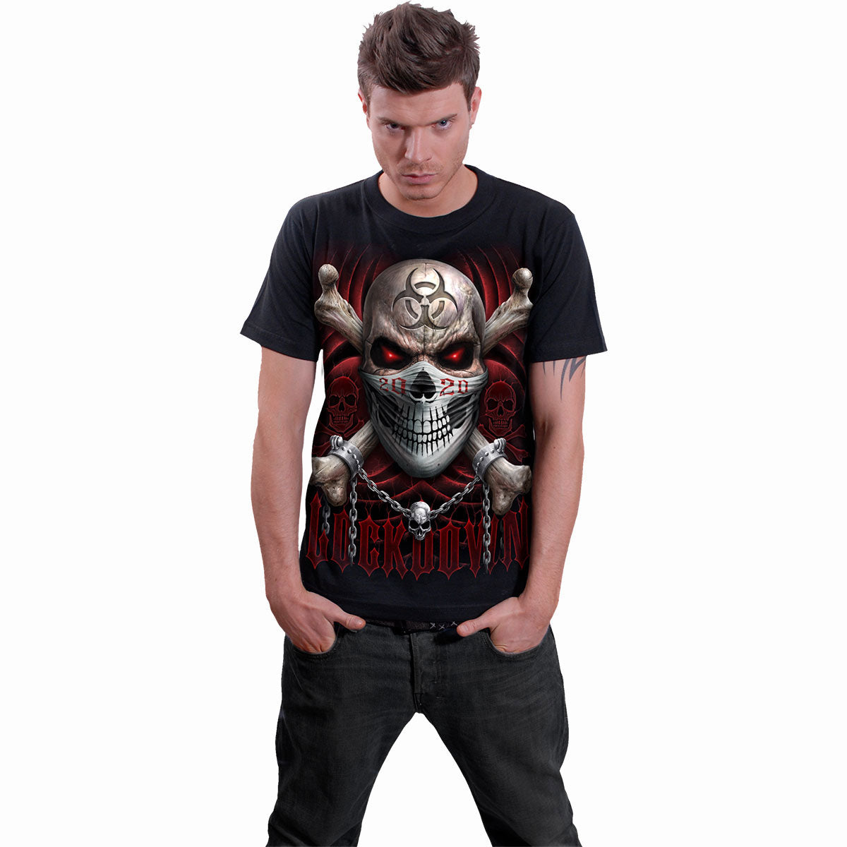 Een foto van een Spiral T-Shirt