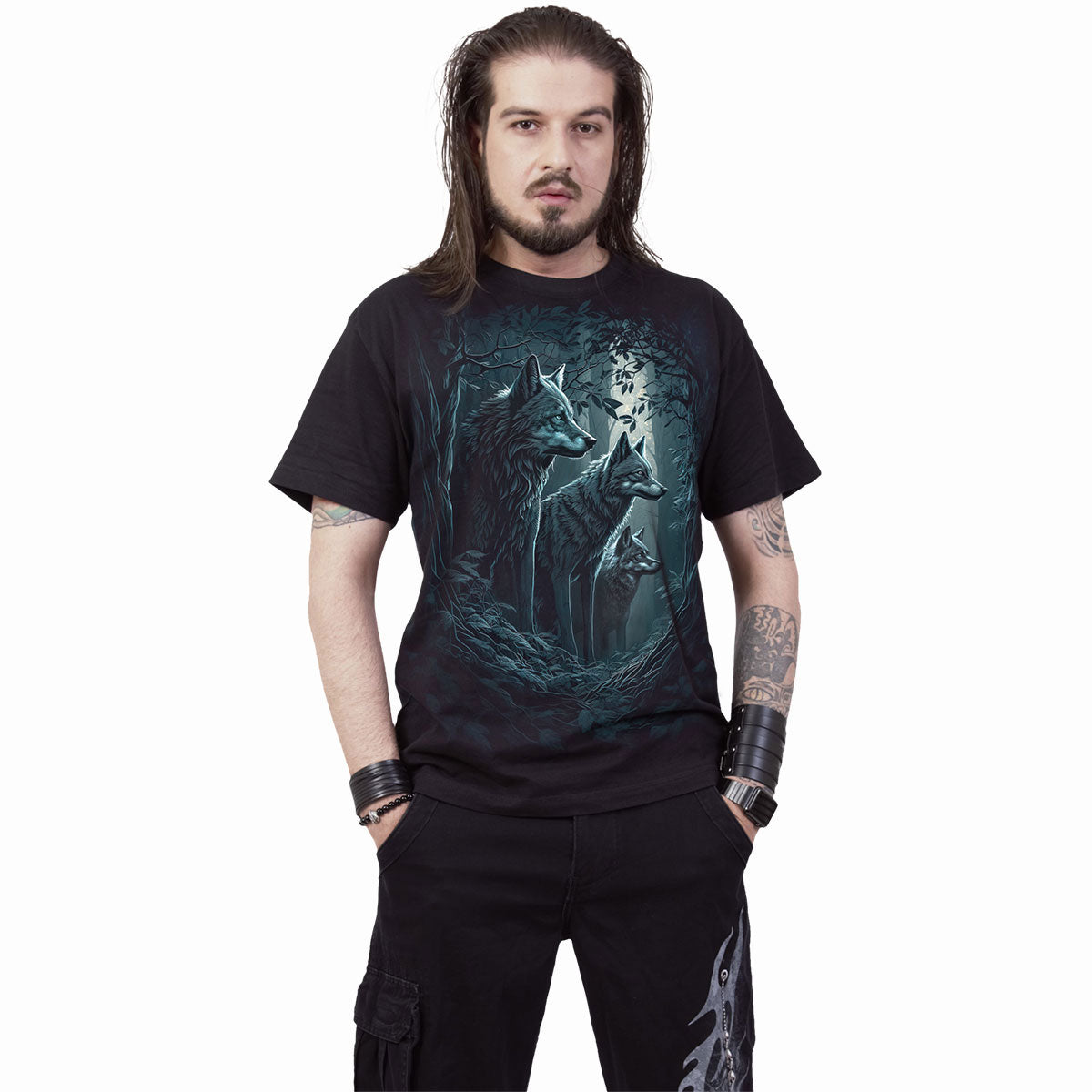 Een foto van een Spiral T-Shirt